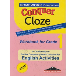 MTP Homework Conquer Cloze Wkbk 1