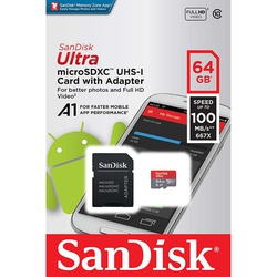 Sandisk 64GB MicroSD Card