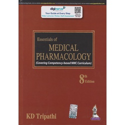 Essentials of Medical Pharmacology 8th Edition (Academic)