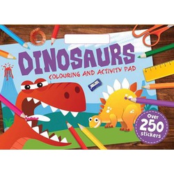 Dinosaurs Colouring and Activity Pad (Igloo)(A3 size)
