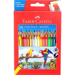 Faber Castell Colour Pencils Triangular 36 pieces