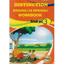 Distinction Shughuli za Kiswahili Workbook Grade 3