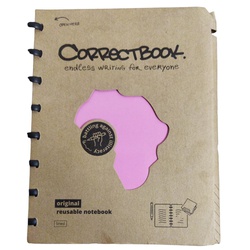 Correctbook A5 Journal Pink+ pen