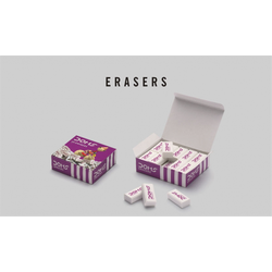 Doms Erasers White small 20s 3422