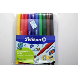 Pelikan Felt Pens Set 10s 302/10 814485 Coloured top