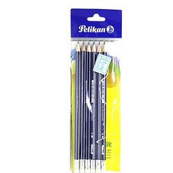 Pelikan HB Pencil 6 pieces with Eraser