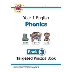 Year 1 English Phonics Book 3 Targeted practice book
