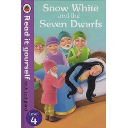 Read it yourself with Ladybird Level 4: Snow White and seven dwarfs.