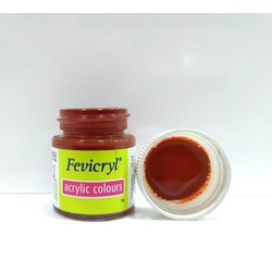 Fevicryl Acrylic colour 15ml 10 Indian Red