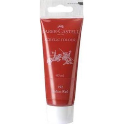 Faber Castell Acrylic Colour 40ml tube Indian Red