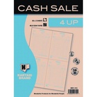 Cash Sale Book with 4 Up 100
