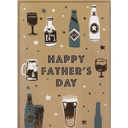 Father's Day Card-Beer Bottle
