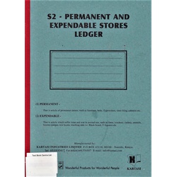 S2-Permanent and Expendable stores ledger Kartasi