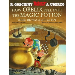 Asterix how Obelix fell into the Magic Potion