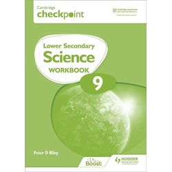 Hodder Cambridge Checkpoint Lower Secondary Science Workbook 9:2nd Edition
