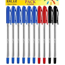 Racer Ball Pens Promotional Pack of 10
