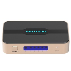 Vention 1 IN 2 OUT HDMI SPLITTER GOLD VEN-ACBG0