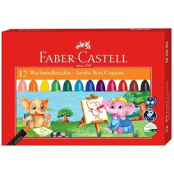 Faber Castell Crayons Jumbo Wax 12 pieces  90mm
