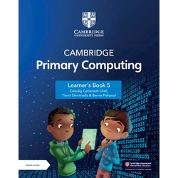 Cambridge Primary Computing Learner's Book 5 with Digital Access (1 Year)