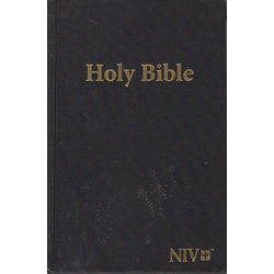 NIV Bible  Giant Print HB (Black)