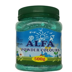Alfa Water Colour Powder 500gm- green