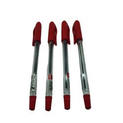 EC/4-T Racer Ball pens M Red 4pieces