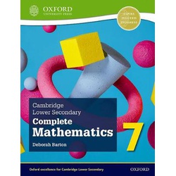 Cambridge Lower Sec Complete Maths 7 2ED (Oxford)