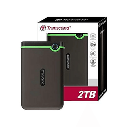 Transcend 2TB External Hard Disk USB 3.0 3.5" (Assorted Colours)