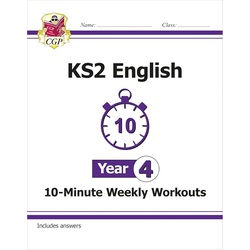 CGP KS2 Year 4 English 10-Minute Weekly Workouts