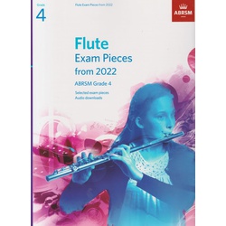 Flute Exam Pieces from 2022, ABRSM Grade 4 Score & Part, Audio Downloads