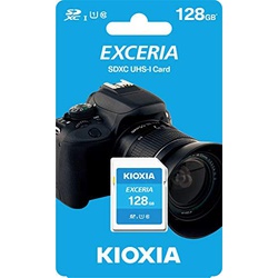 Toshiba Kioxia 128GB Exceria U1 100 MBs SD card