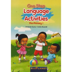 One planet One step Language activities Pre-Primary 1