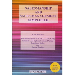 Salesmanship and Sales Management Simplified