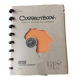 Correctbook A5 Journal Orange +pen