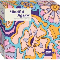 Mindful Jigsaw: Psychedelic Florals