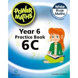 Pearson Power Maths Year 6 Practice Book 6C White Rose Edition