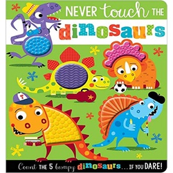 Never Touch the Dinosaurs-Boardbook