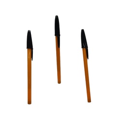 EC/3-T Ball point pen bundle(0.8mm) 3 black