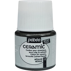Pebeo Ceramic 45ml Metallic 025-013
