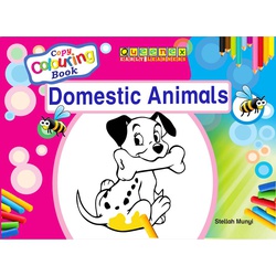 Queenex Colouring Book Domestic Animals