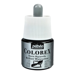 Pebeo Water colours 45ml Ivory Black 341-023
