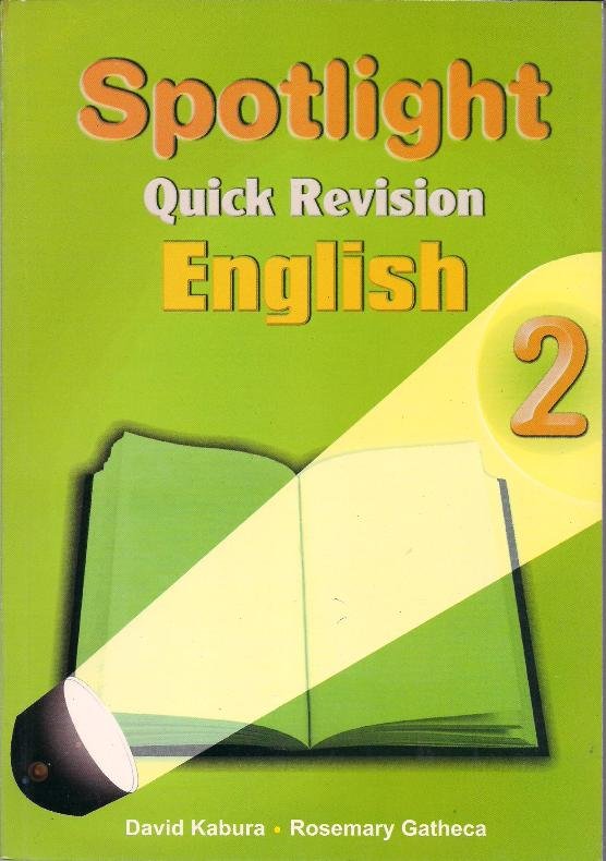 Spotlight Quick Revision English 2 Books Stationery Computers Laptops And More Buy Online And Get Free Delivery On Orders Above Ksh 2000 Much