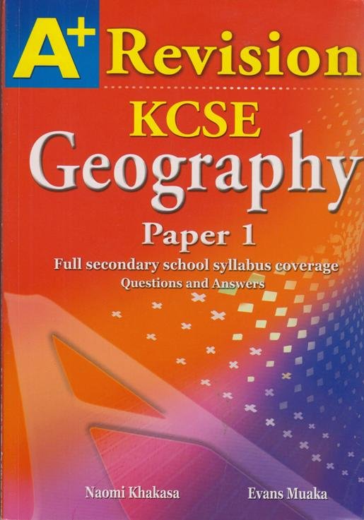 geography paper 1 topic list '' kcse