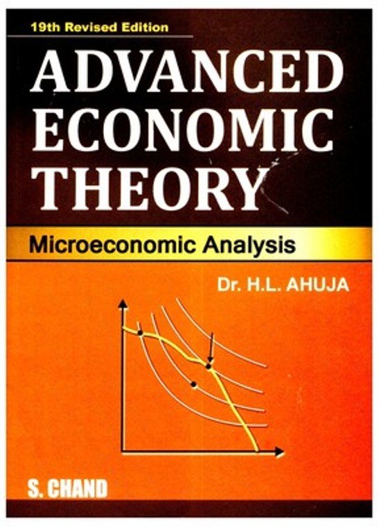 Advanced Economic Theory Hl Ahuja Ebook