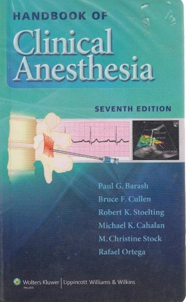 Handbook Of Clinical Anesthesia 7th Edition Text Book Centre