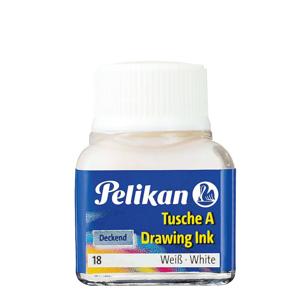 Pelikan Drawing Ink 10ml White 18 201673 Text Book Centre