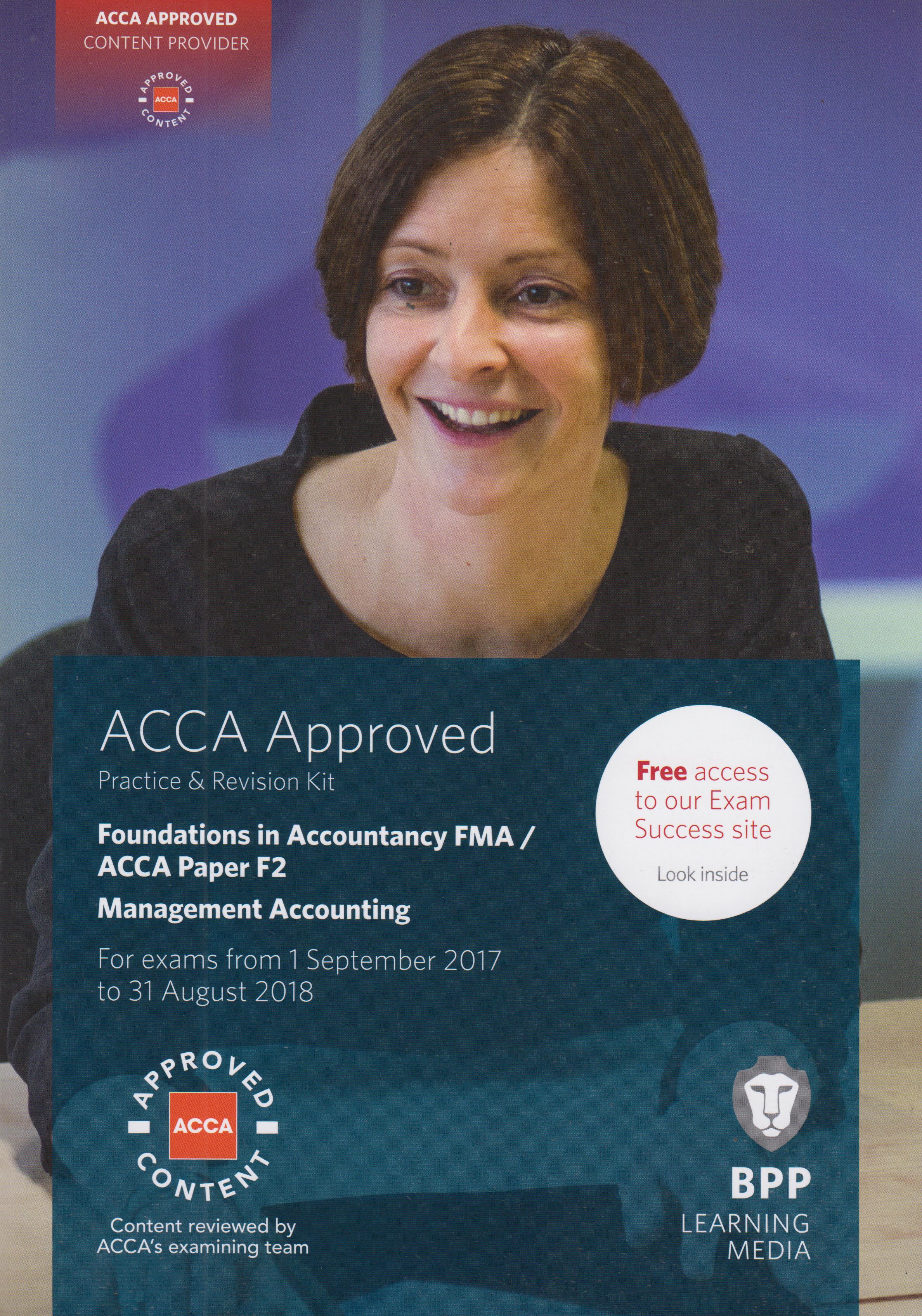 Bpp Acca Practice Amp Rev F2 2017 18 Fia Fma Text Book Centre