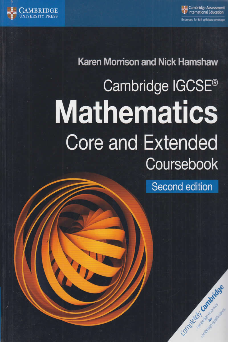 Cambridge IGCSE Mathematics CORE and Extended Coursebook | Text Book Centre