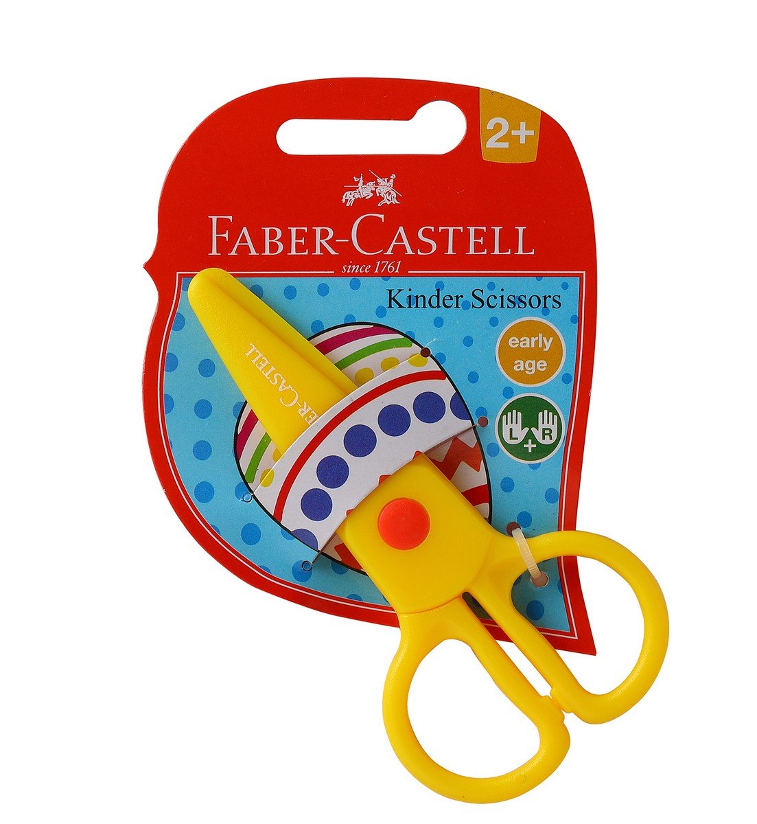 Faber Castell Spring Kids Scissors Children Toddler Safety Scissor 2pcs -   Sweden