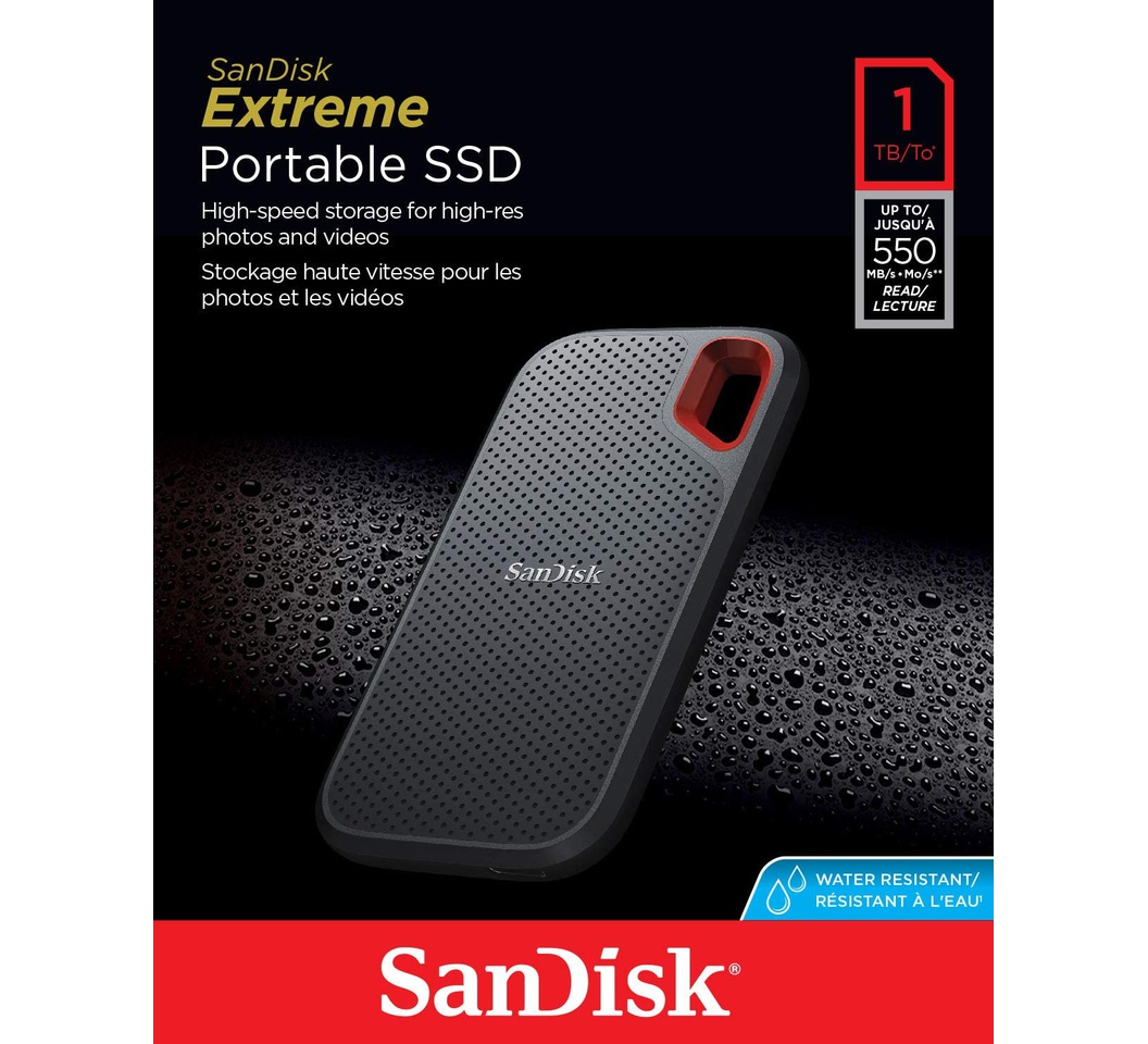 Sandisk SSD External Harddrive 1TB